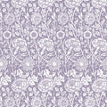 Simply Drawer Liners LILAC fragrance SCENTED Drawer Liners in PURPLE William Morris Design. Made in Britain.